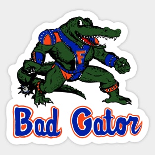 Bad Gator Sticker